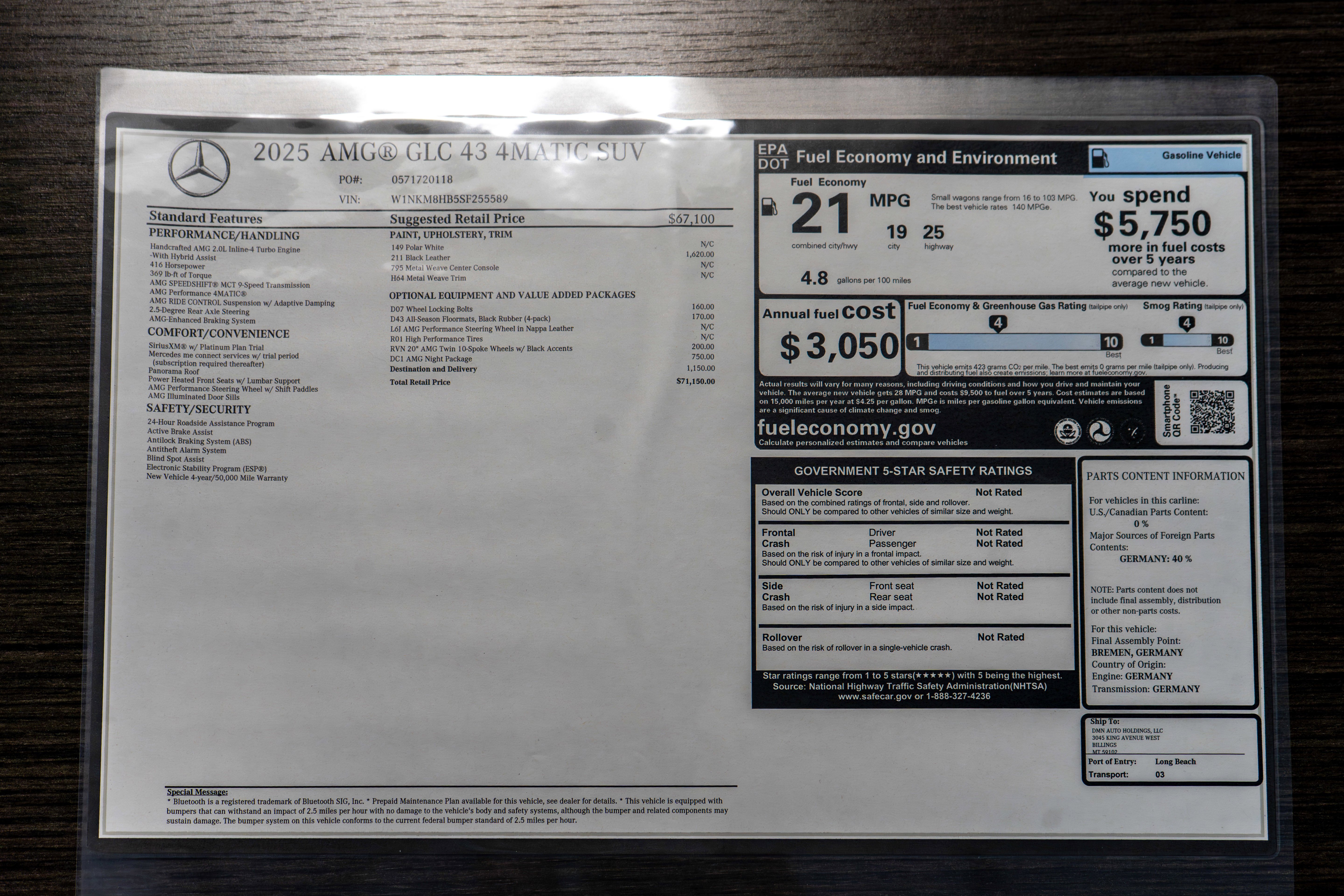 2025 Mercedes-Benz GLC AMG GLC43 - Photo 72