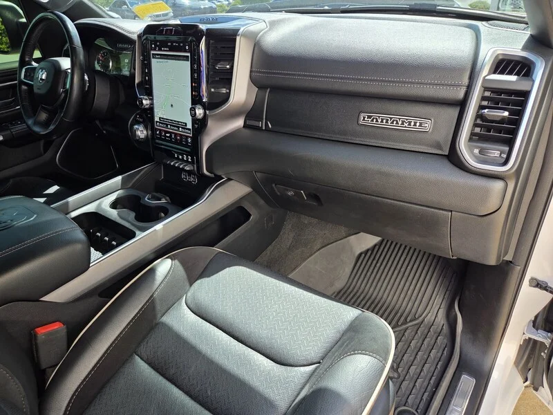 Used 2020 Ivory White RAM LARAMIE 4X2 CREW CAB 5