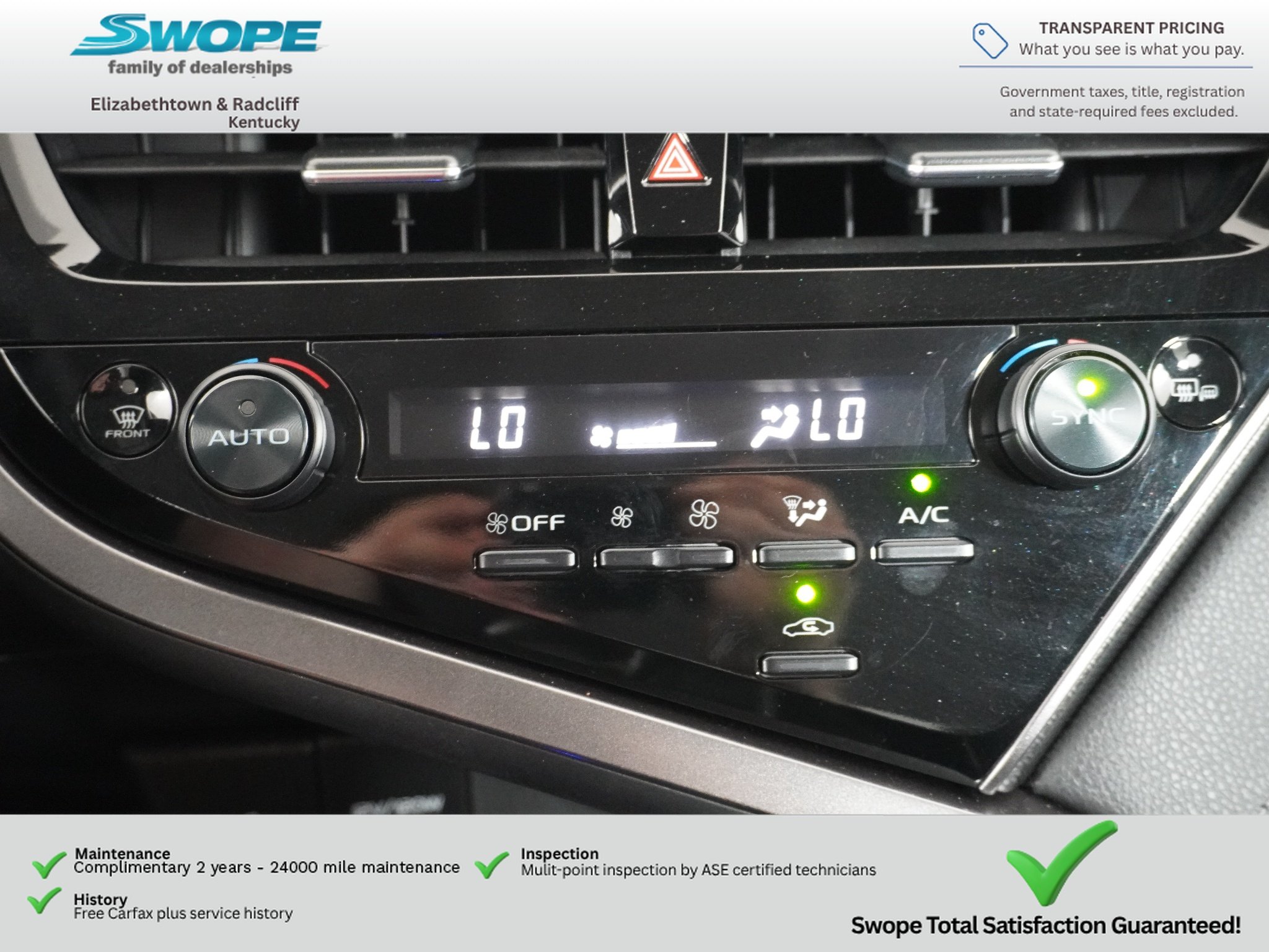 Used 2024 Midnight Black Metallic Toyota XSE image 21