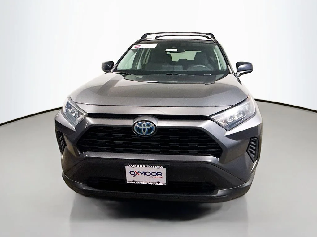 Used 2021 Magnetic Gray Metallic Toyota Hybrid LE image 2