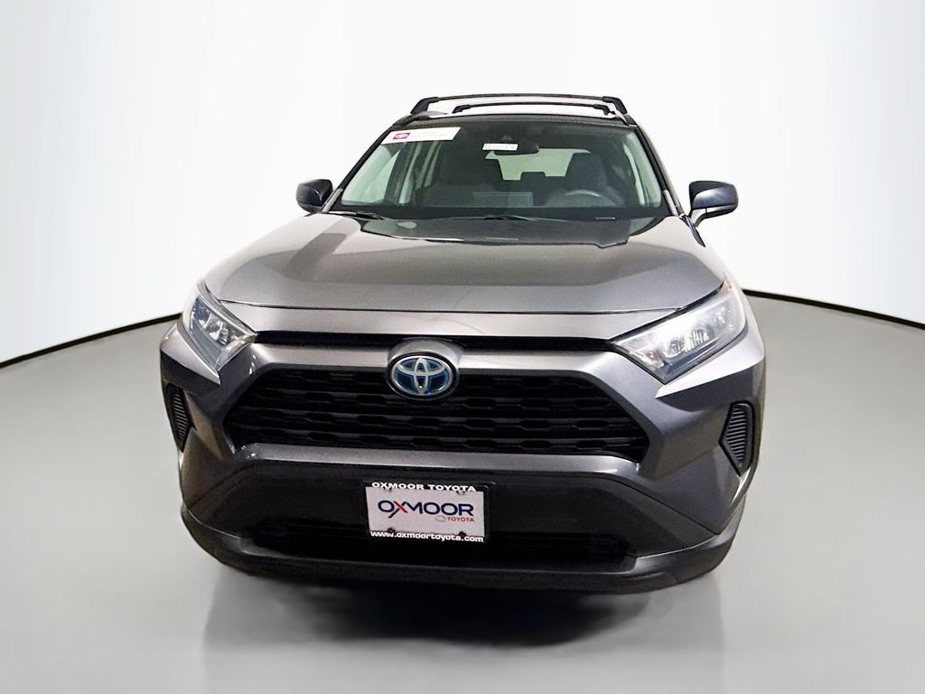 Used 2021 Magnetic Gray Metallic Toyota Hybrid LE image 2