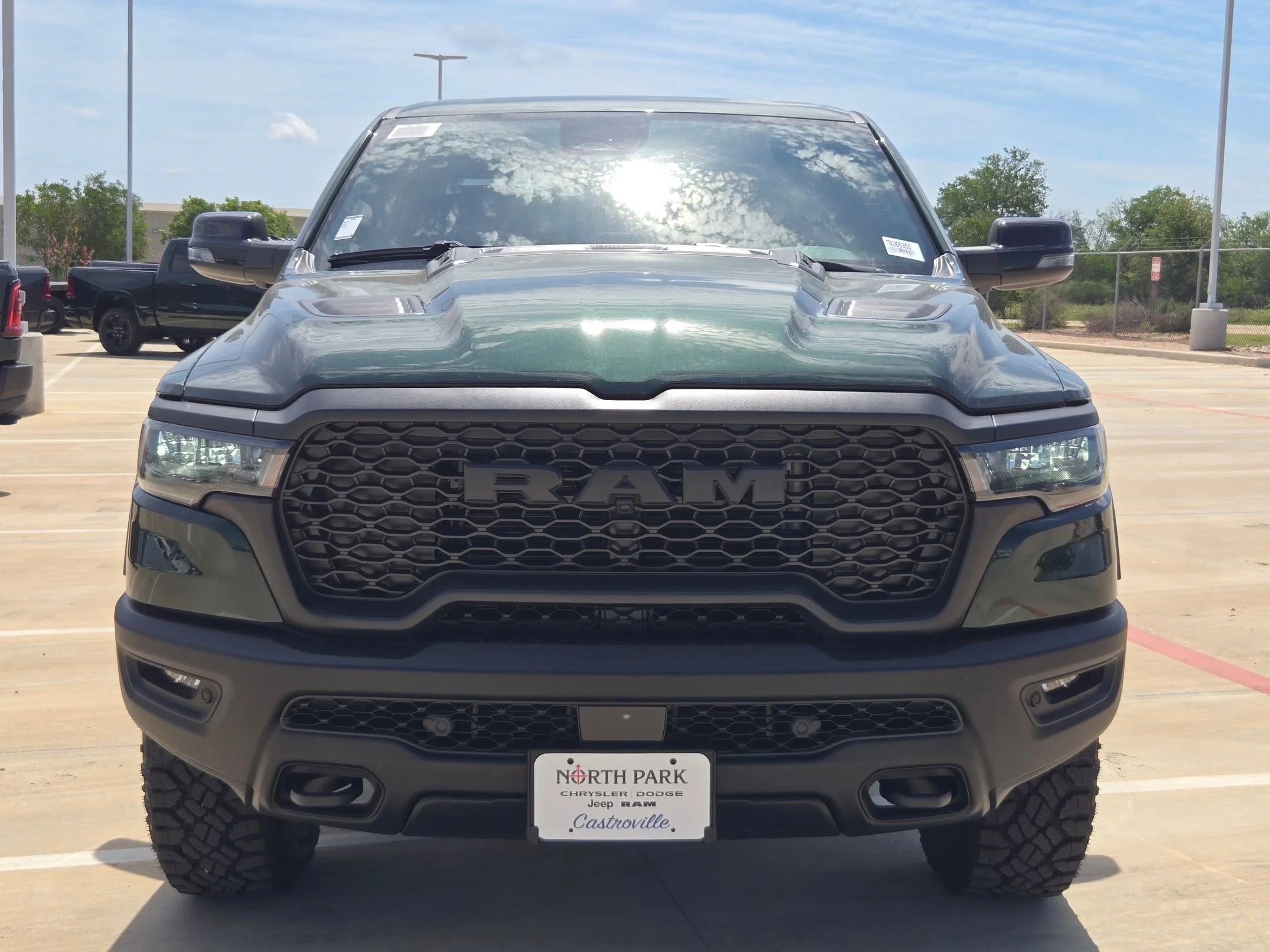 New 2026 Serrano-Green Metallic Exterior Paint RAM Rebel image 8