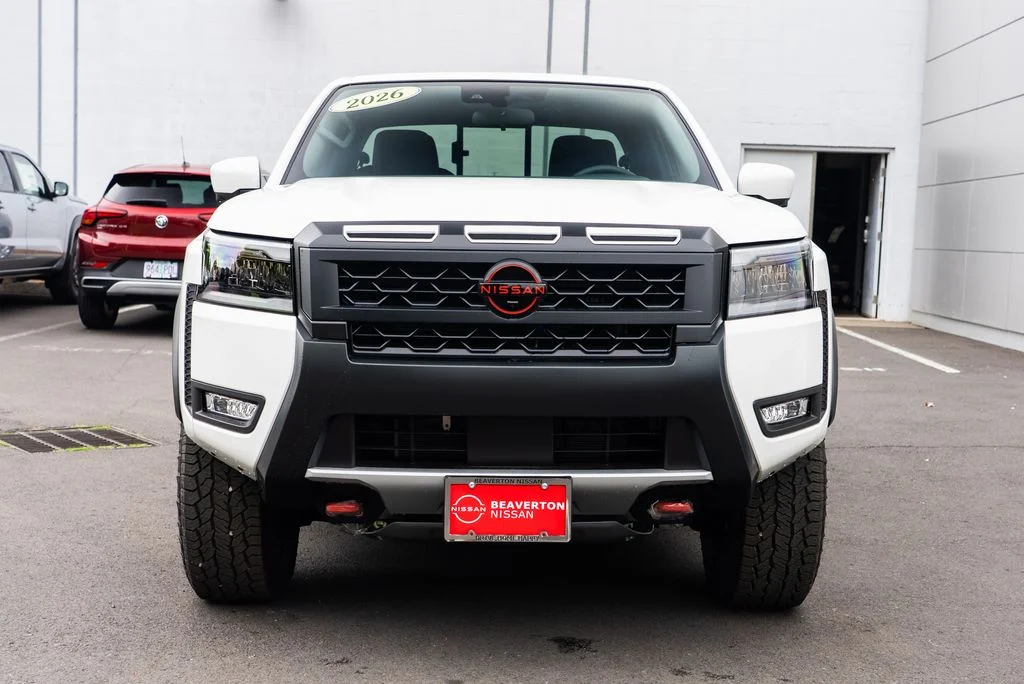 New 2026 Glacier White Nissan Crew Cab PRO-4X® image 2