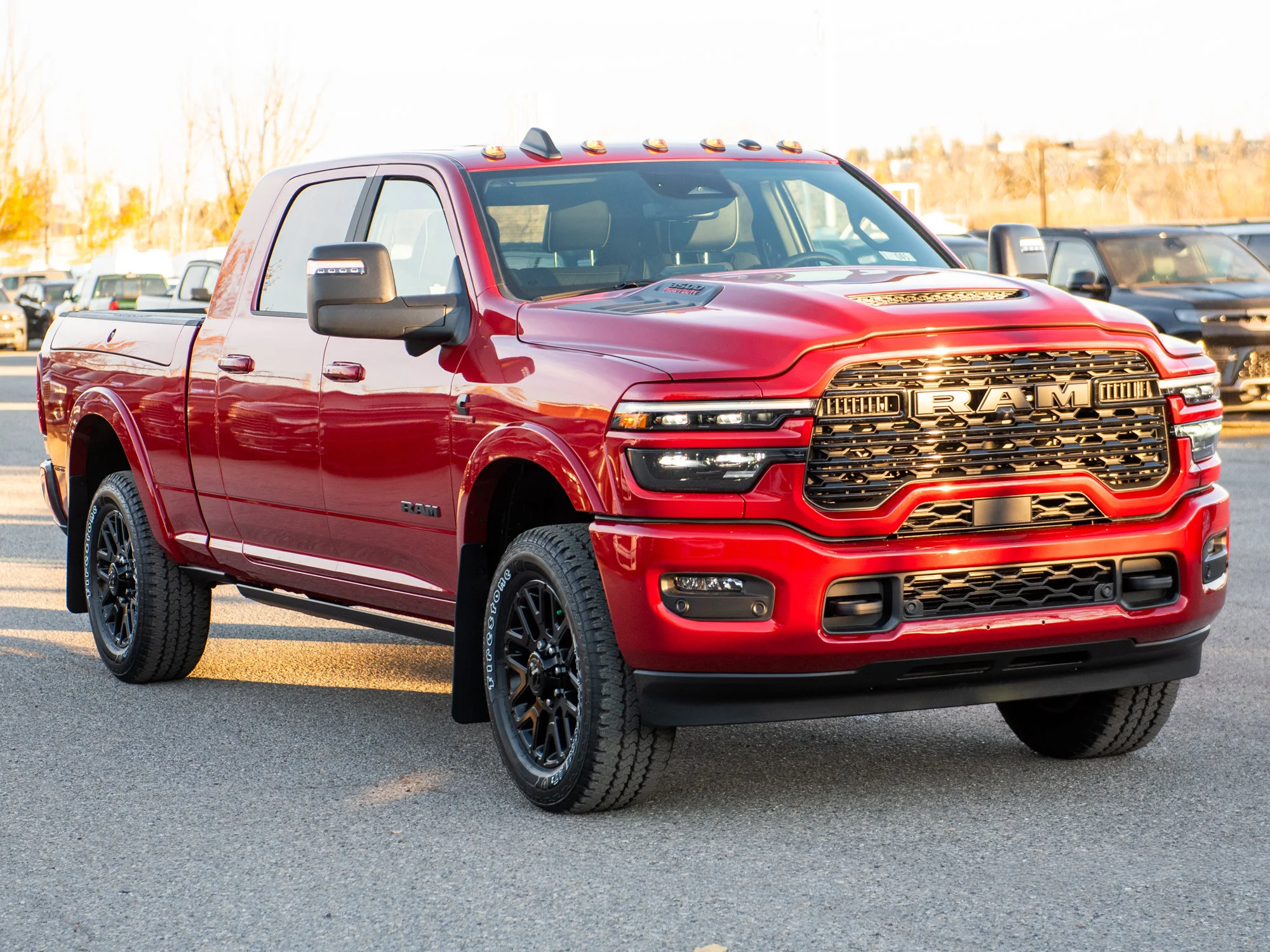 New 2027 Red RAM Limited Night* Mega Cab 4x4, Sunroof, Passenger Screen, Tow-Tech Plus Group image 10