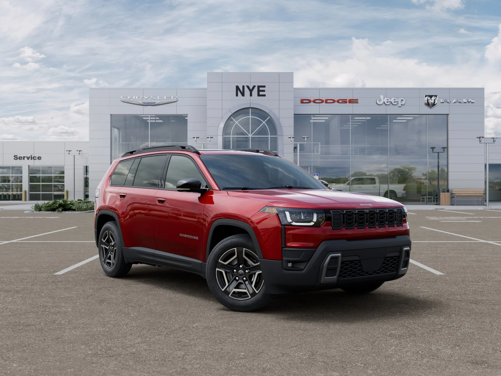 New 2026 Red Hot Pearlcoat Jeep Limited image 32