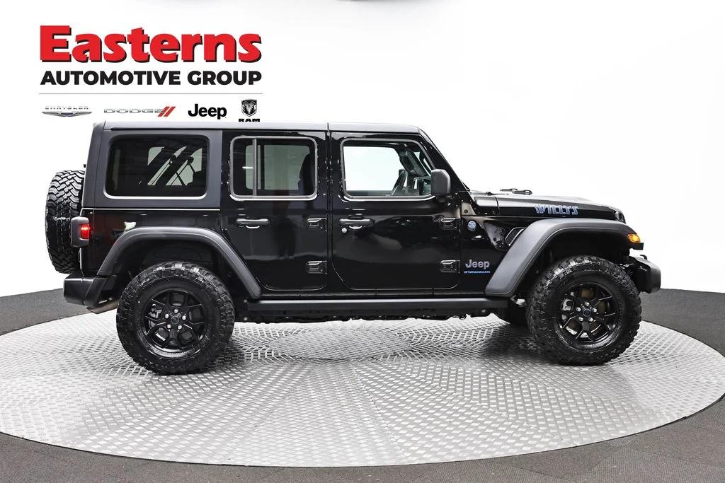Used 2025 Black Jeep Willys 4xe image 4