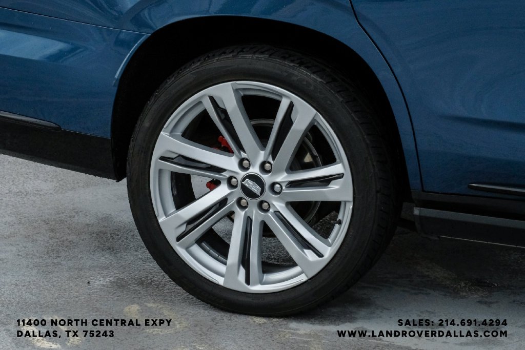 Used 2025 Deep Sea Metallic Cadillac Sport image 52