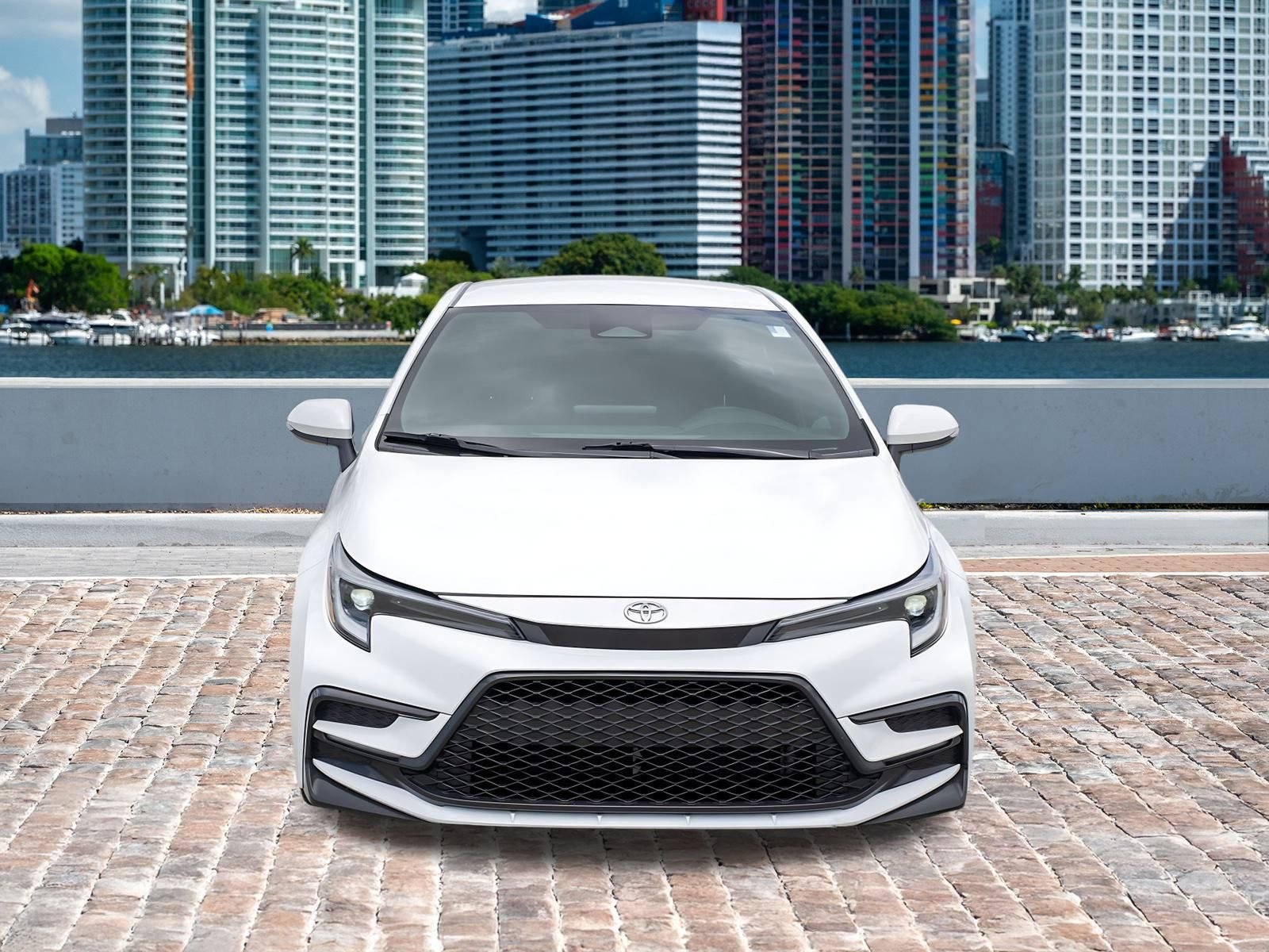 Used 2024 White Toyota SE image 4