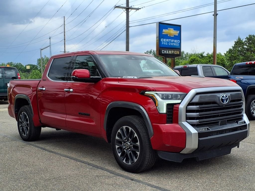 Used 2023 Red Toyota Limited image 3