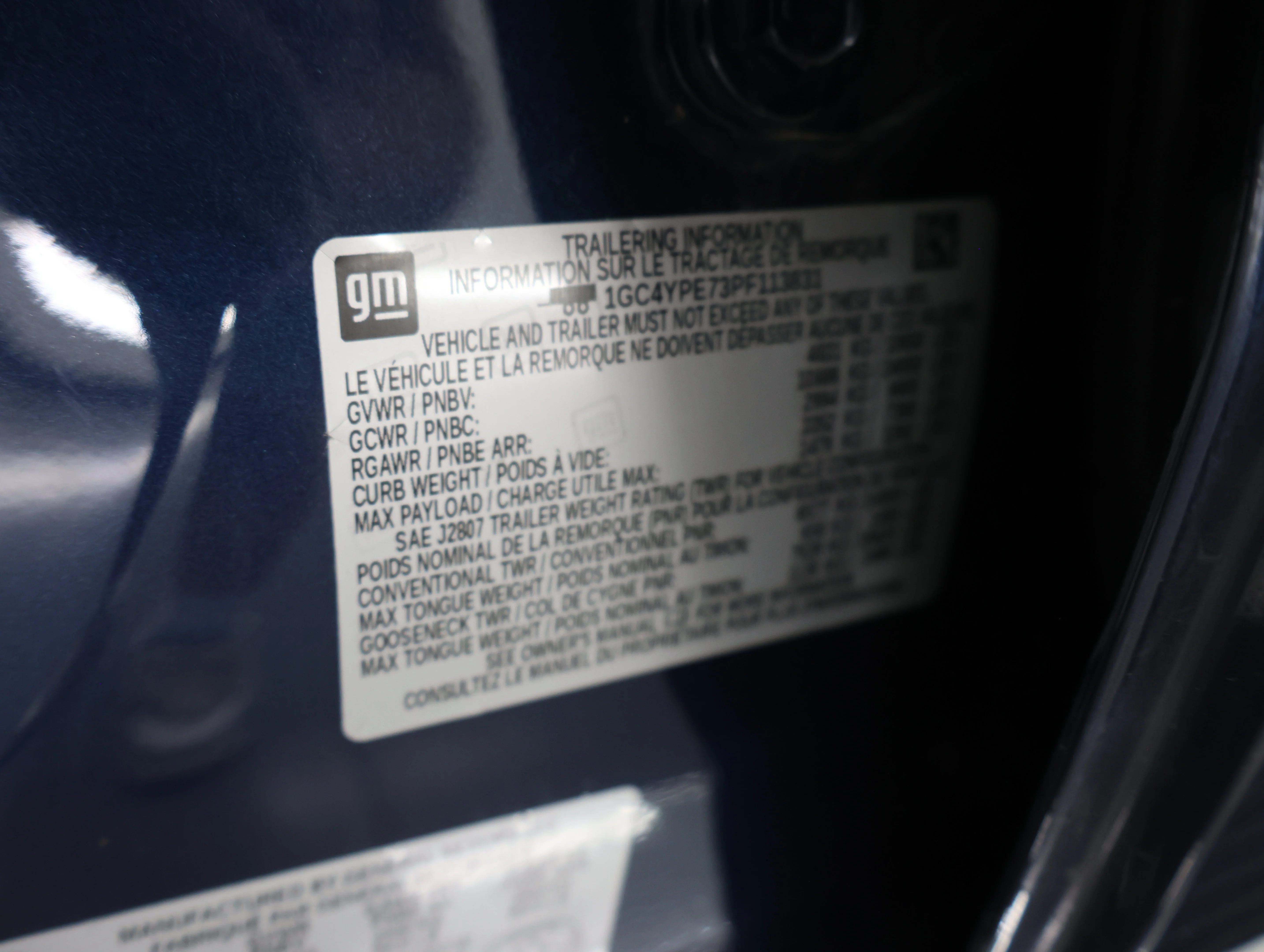 Used 2023 Northsky Blue Metallic Chevrolet LTZ image 63