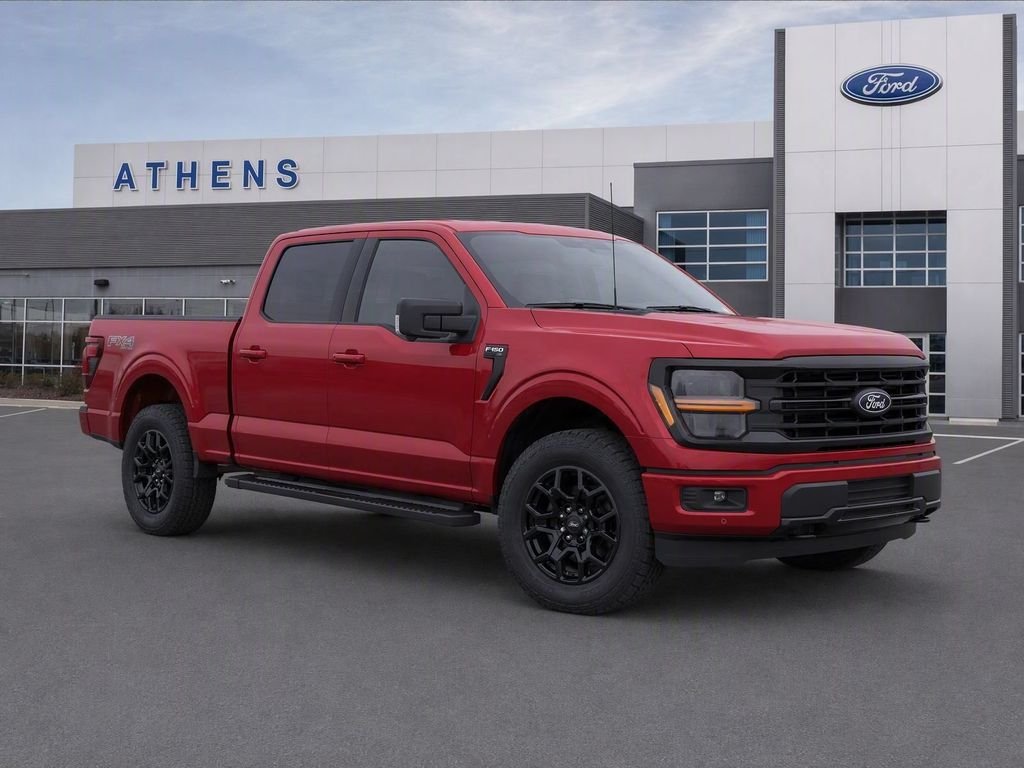 New 2026 Ruby Red Metallic Tinted Clearcoat Ford XLT image 1