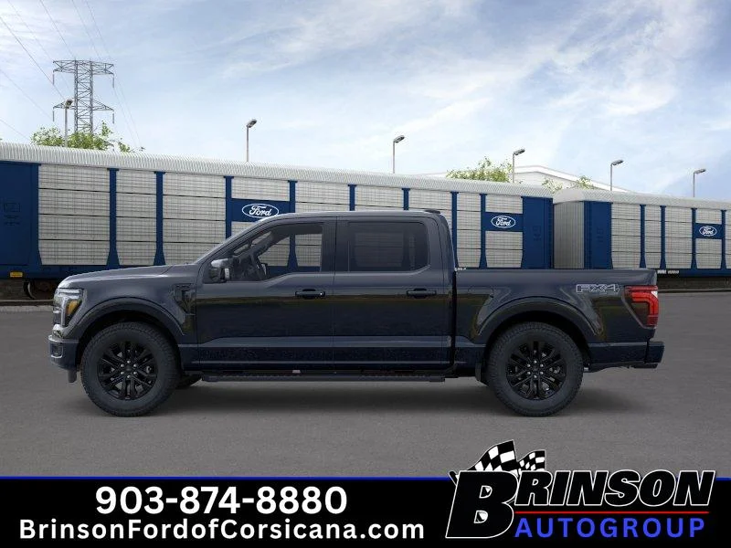 New 2026 Agate Black Metallic Ford Lariat® image 3