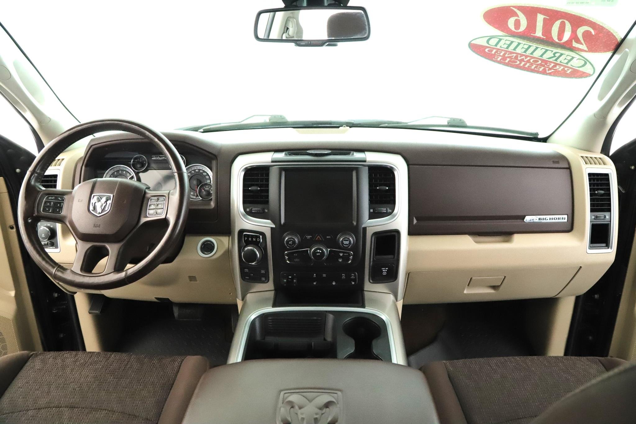 Used 2016 Luxury Brown Pearlcoat Ram 4WD Crew Cab 149 Big Horn image 4
