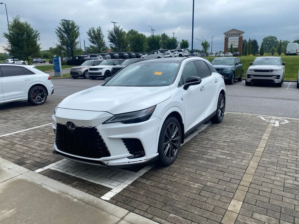 Used 2023 White Lexus 350 F Sport Handling image 1