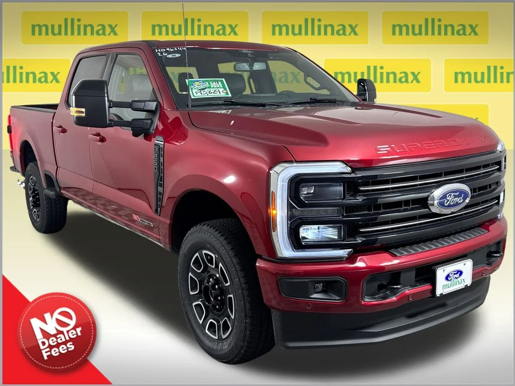 New 2026 Red Ford Platinum image 1