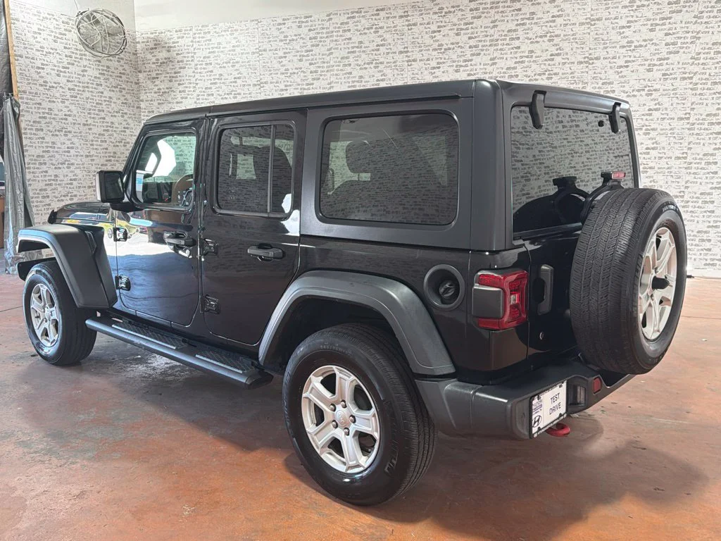 Used 2019 Black Clearcoat Jeep Unlimited Sport S image 5
