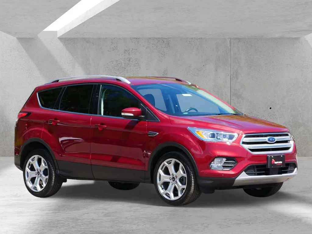 Certified 2018 Ford Escape Titanium with VIN 1FMCU9J9XJUD33461 for sale in Apple Valley, Minnesota
