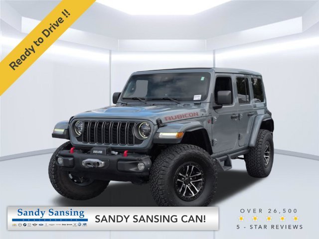 Certified Used 2025 Gray Jeep Rubicon X image 1