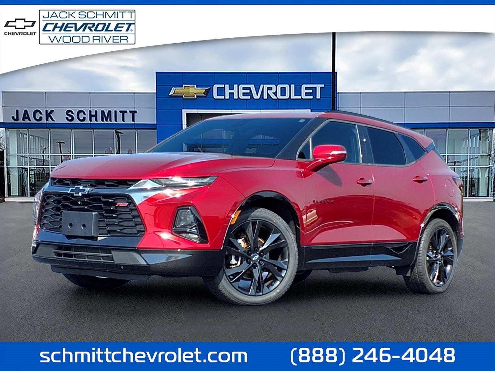 Used 2020 CAJUN RED TINTCOAT Chevrolet RS image 1