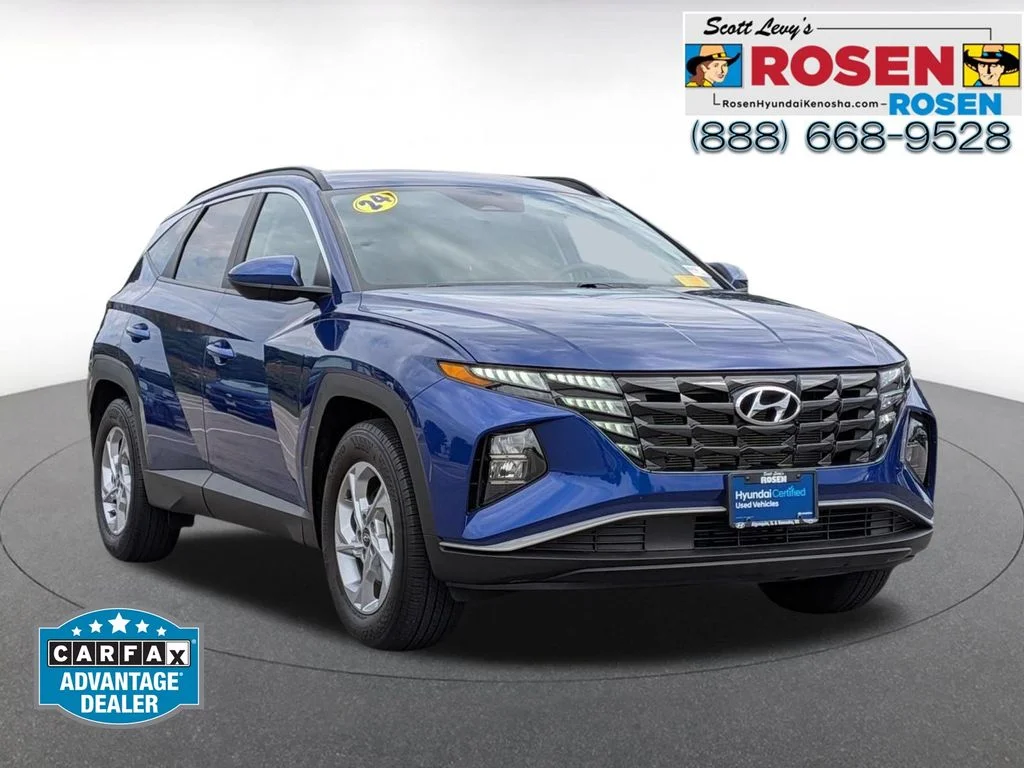 Used 2024 Blue Hyundai SEL image 1