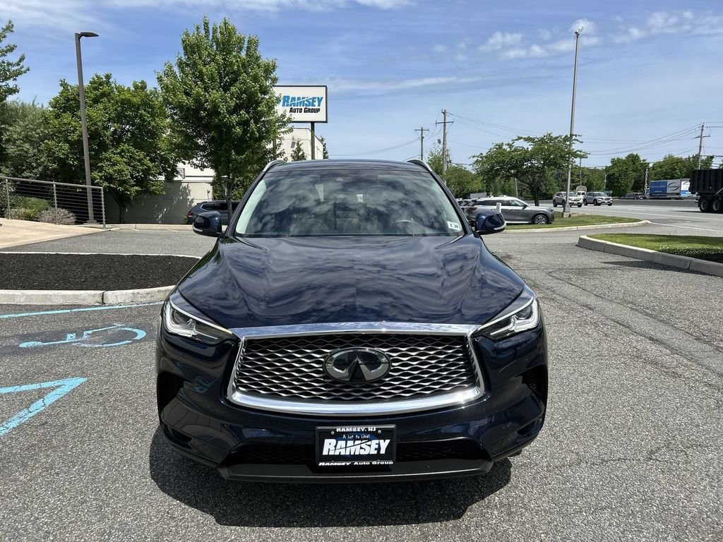 Certified Used 2023 Blue INFINITI LUXE image 3
