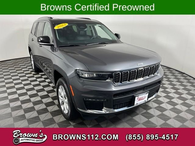 Used 2023 Gray Jeep Limited image 1