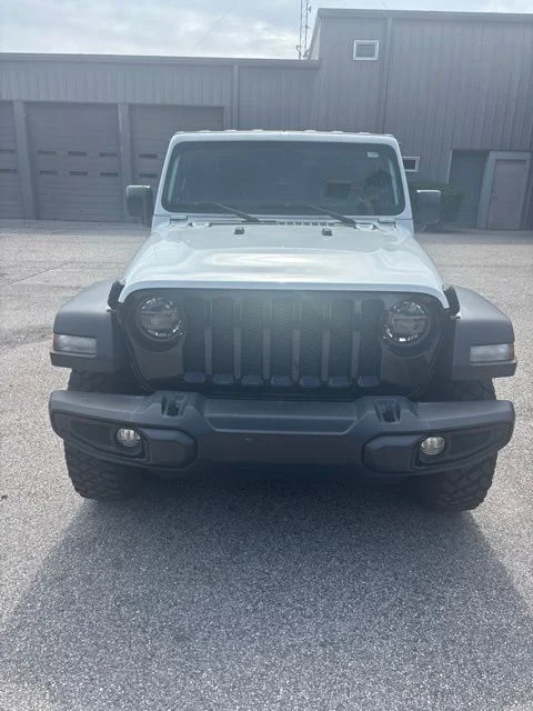 Used 2021 White Jeep Unlimited Willys image 1