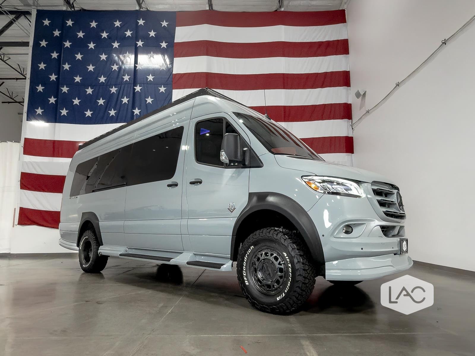 New 2026 Silver Grey OGV LUXURY COACH AWD 540ah ANYWHERE | Desert Runner PKG EVICTUS Suspension image 91