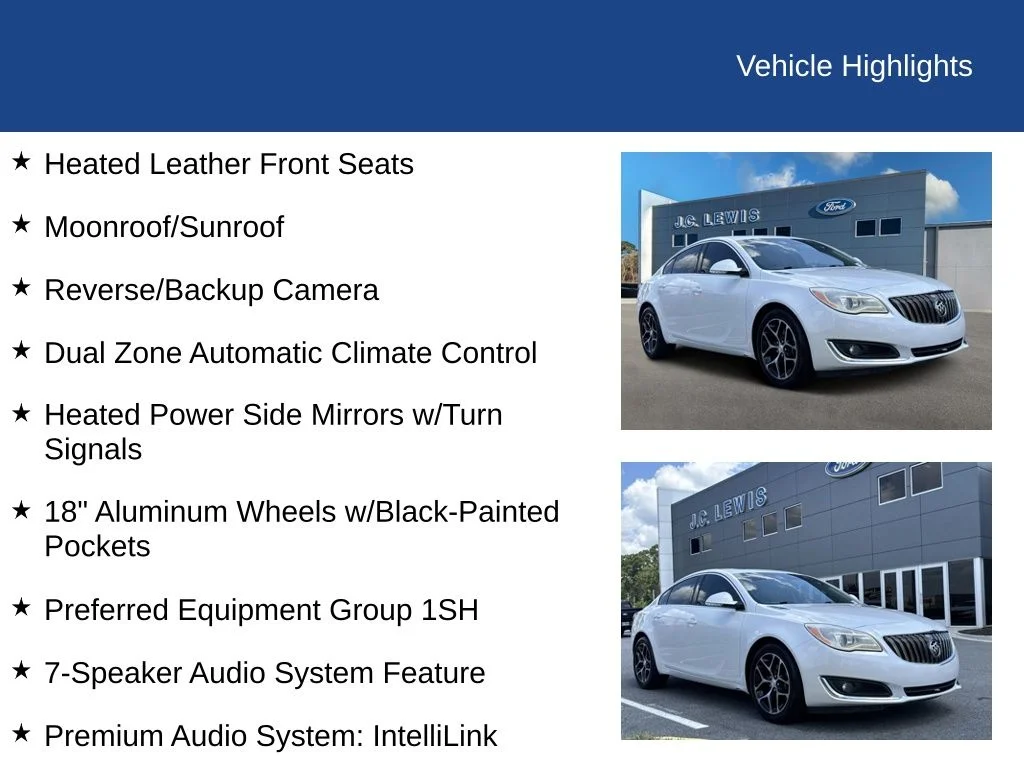Used 2016 White Frost Tri-Coat Buick Turbo image 24