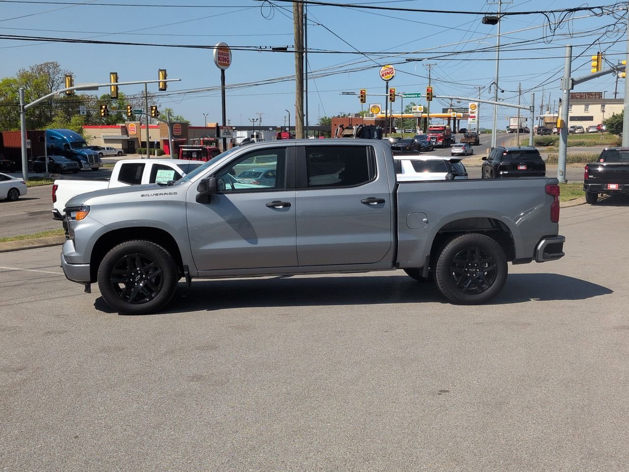 Used 2026 Sterling Gray Metallic Chevrolet Custom image 5