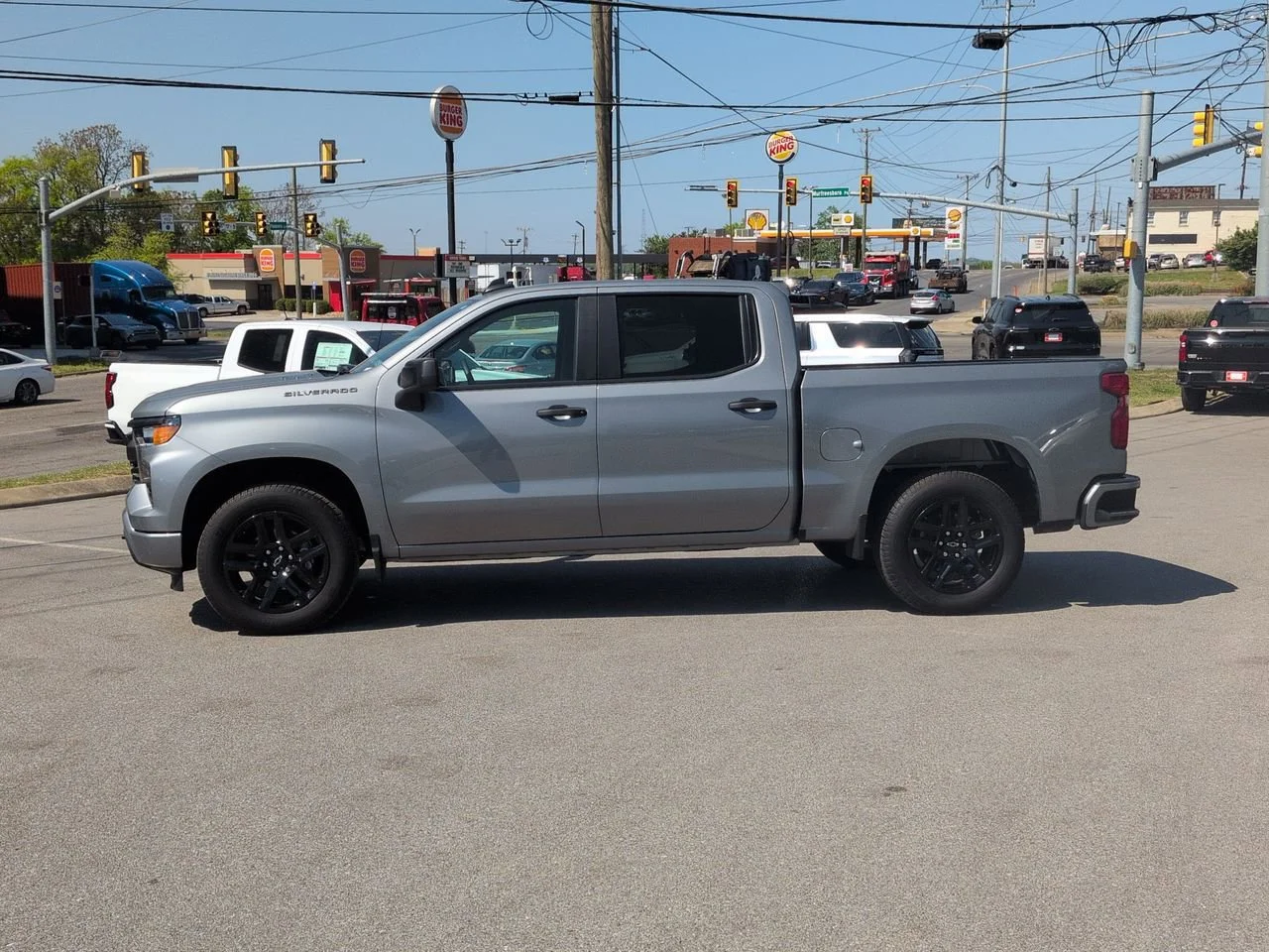 Used 2026 Sterling Gray Metallic Chevrolet Custom image 5