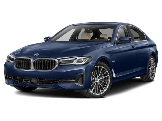 Used 2023 Black Sapphire Metallic BMW 530e image 1