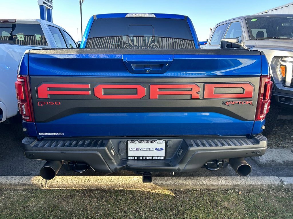 Used 2017 Lightning Blue Ford Raptor image 3