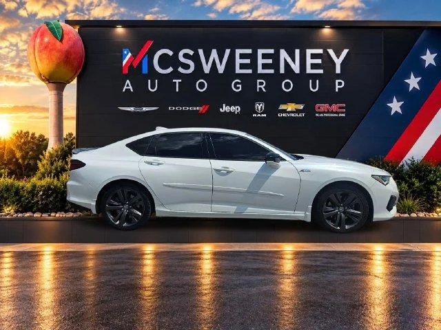 Used 2022 White Acura w/A-Spec Package image 6