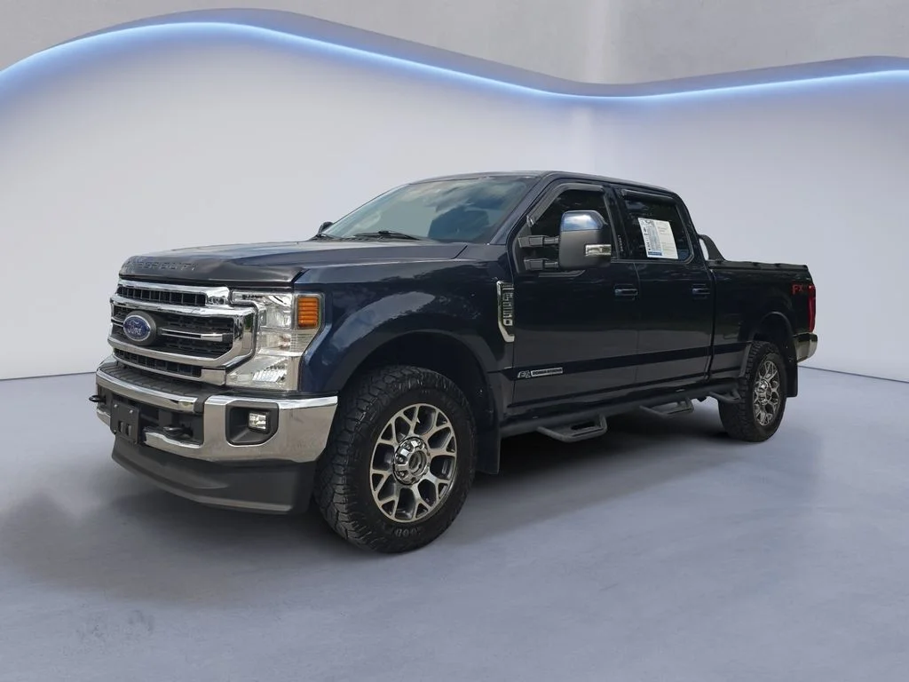 Used 2020 Blue Jeans Metallic Ford LARIAT image 1