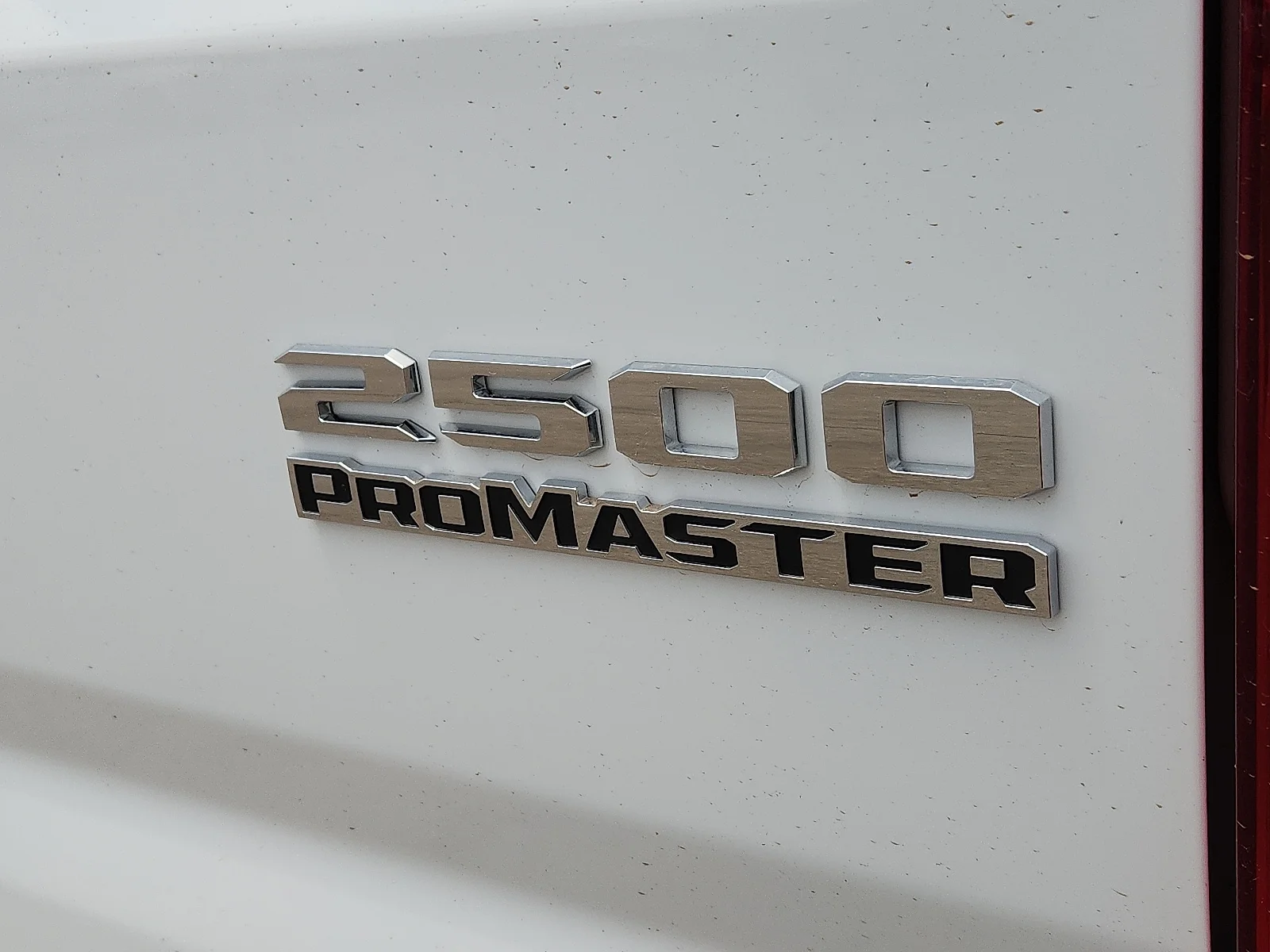 New 2025 Bright White Clear-Coat  Paint Ram PROMASTER 2500 TRADESMAN CARGO VAN HIGH ROOF 136