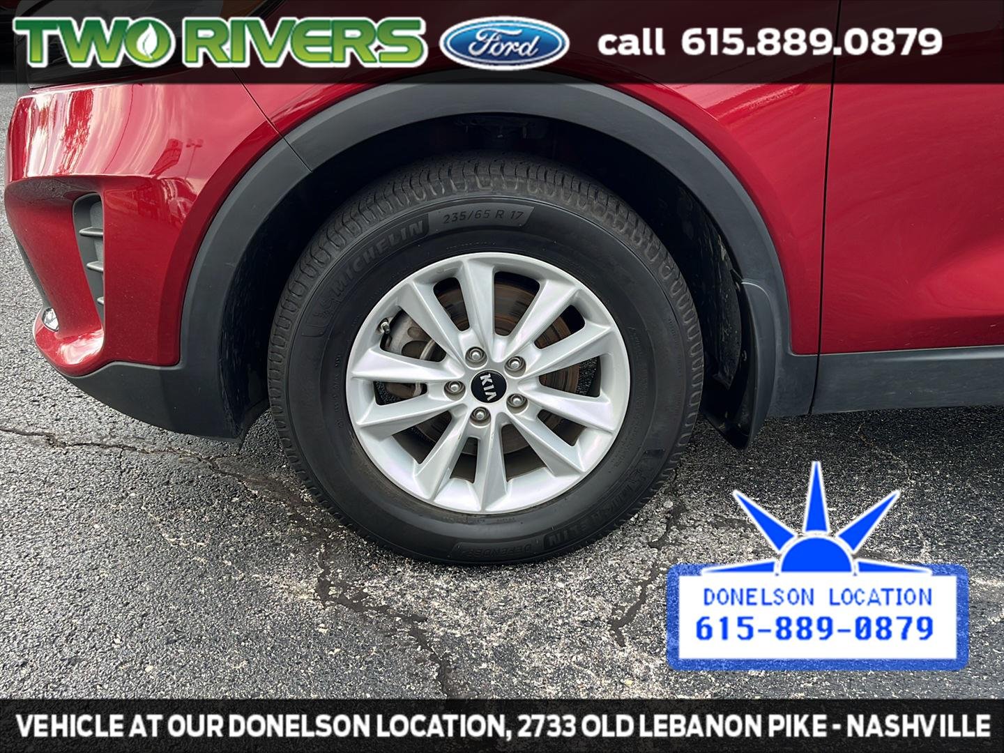 Used 2020 Passion Red Kia LX image 13
