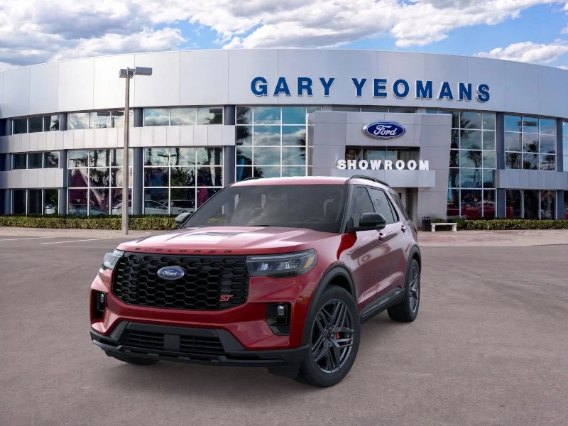 New 2026 Rapid Red Metallic Tinted Clearcoat Ford ST image 2