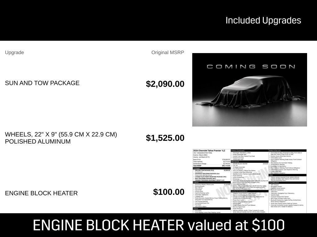 New 2026 Black Chevrolet Premier image 10
