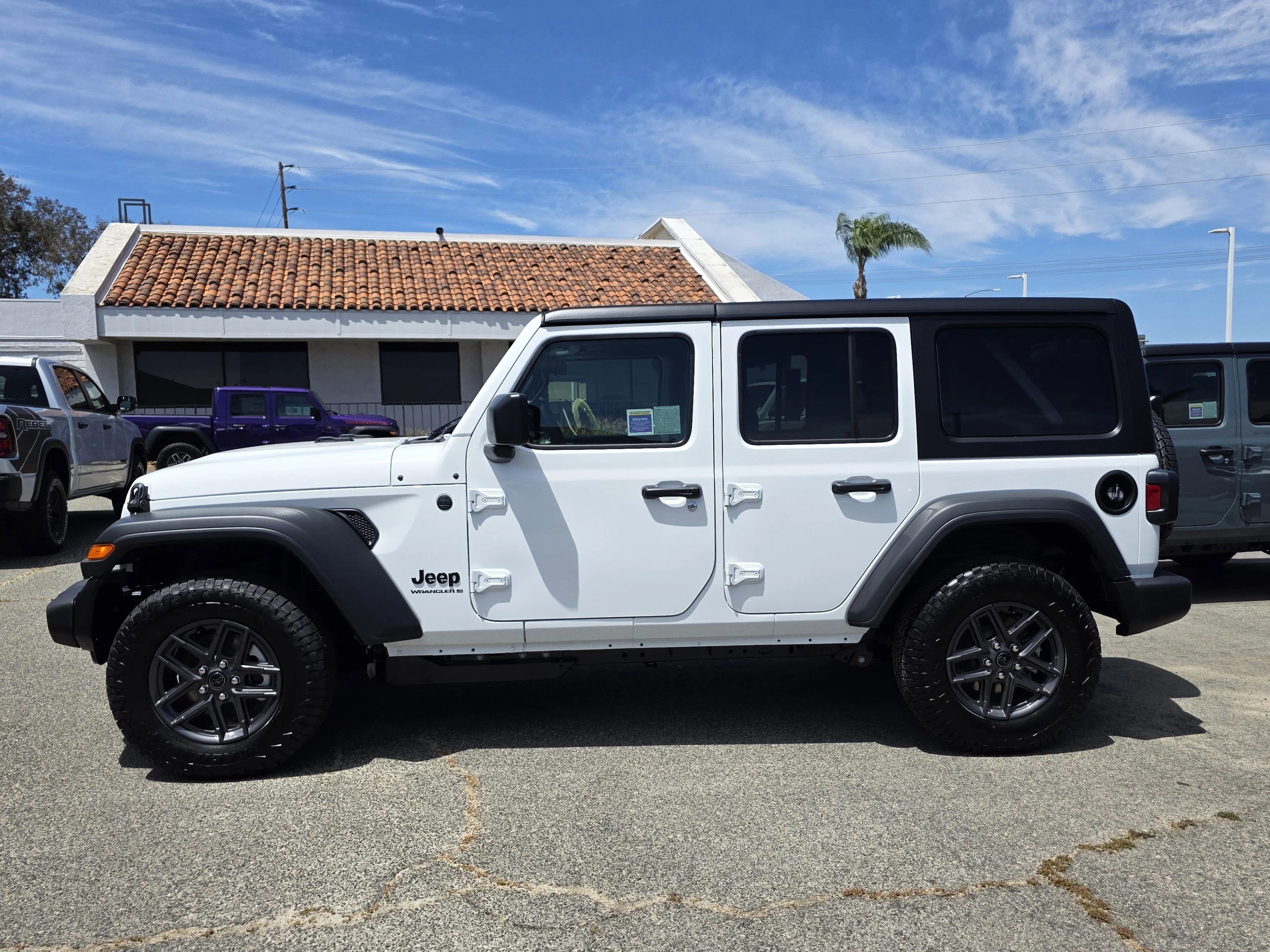 New 2026 Bright White Clearcoat Jeep Sport S image 2