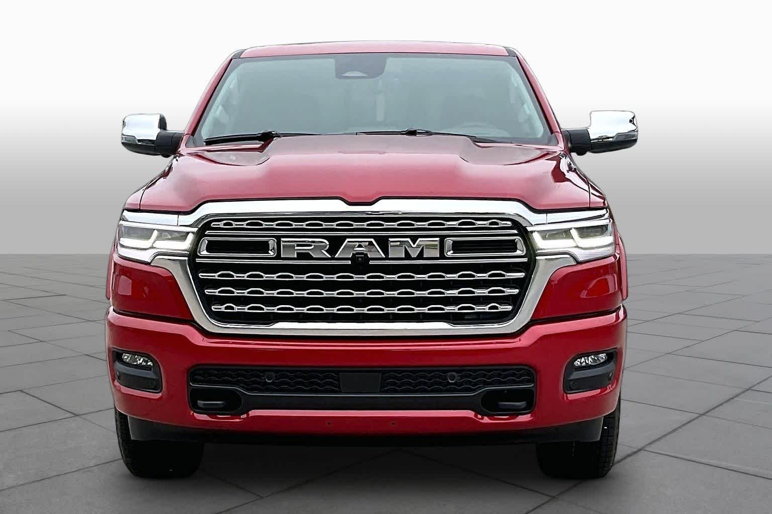 New 2026 Molten Red Pearl-Coat Exterior Paint RAM Longhorn image 3