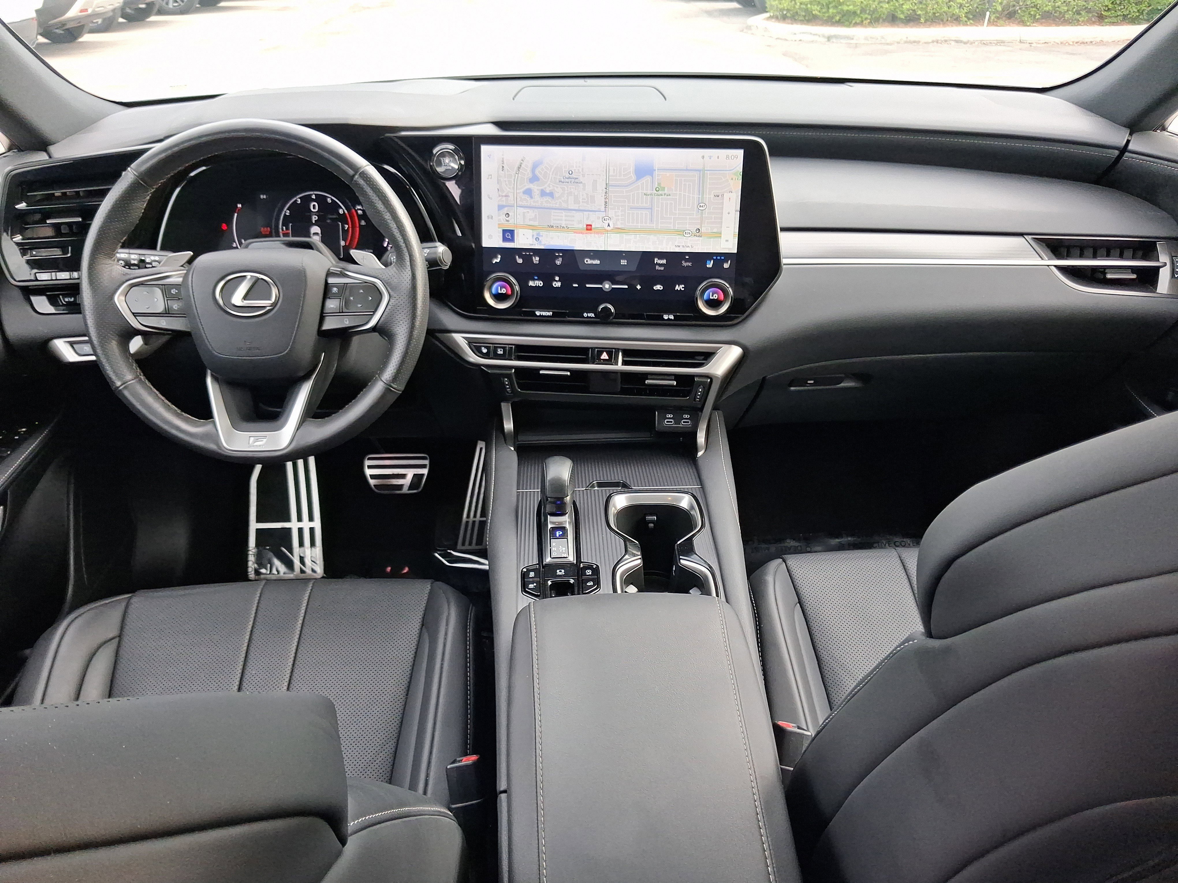 Used 2024 White Lexus 350 F Sport Handling image 9