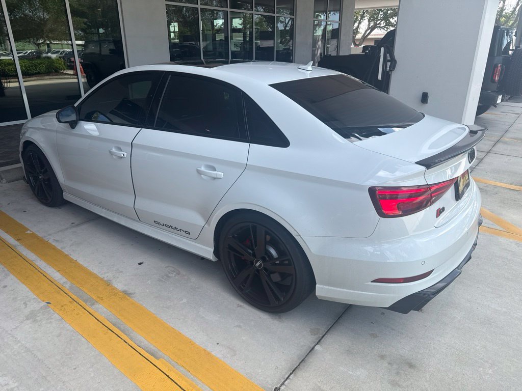 Used 2017 Glacier White Metallic Audi Premium Plus image 4