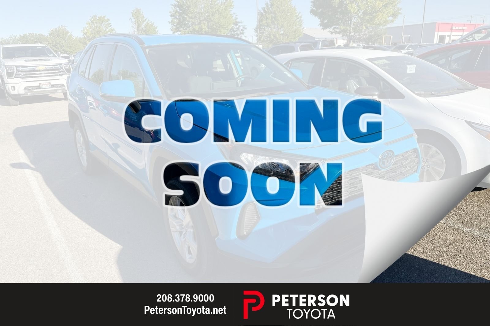 Used 2021 Blue Toyota LE image 1