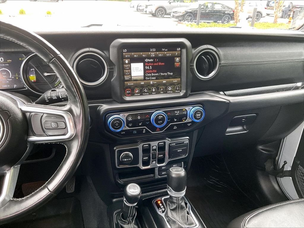 Used 2023 Silver Jeep Sahara 4xe image 18
