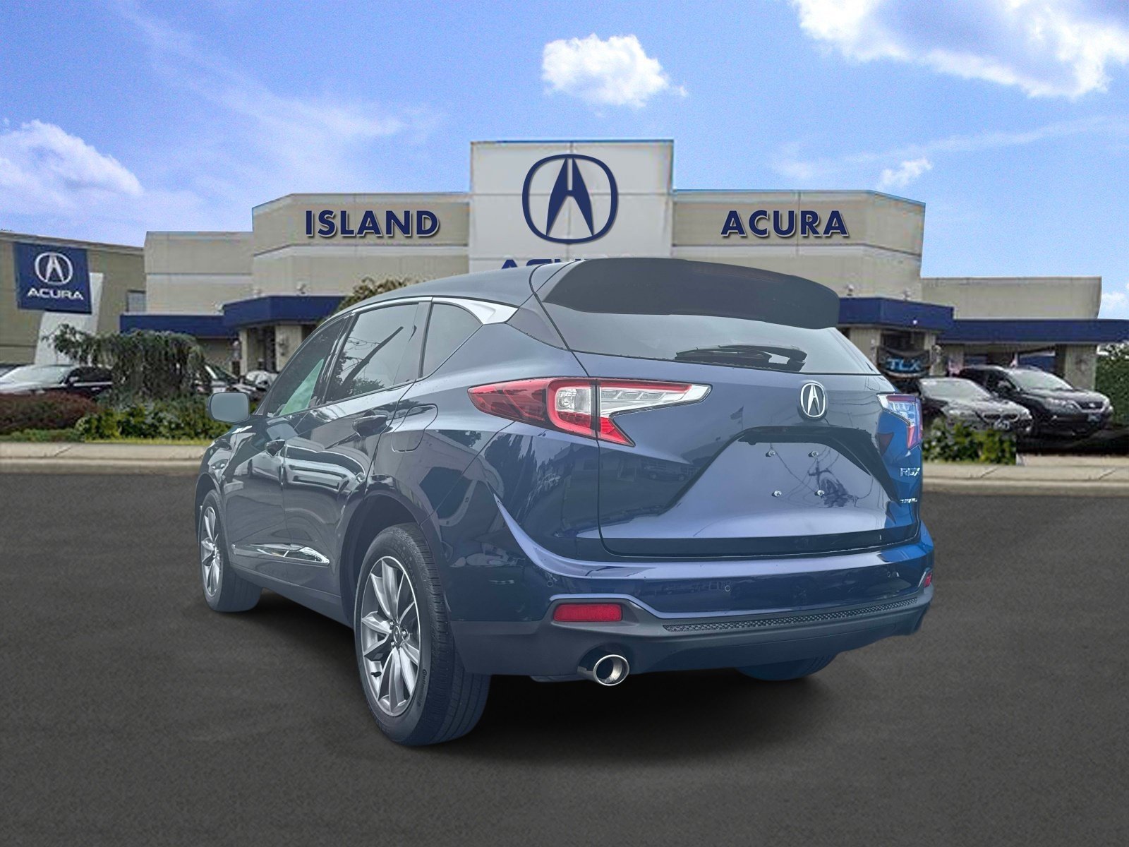 Certified Used 2021 Fathom Blue Pearl Acura SH-AWD with Technology Package image 7