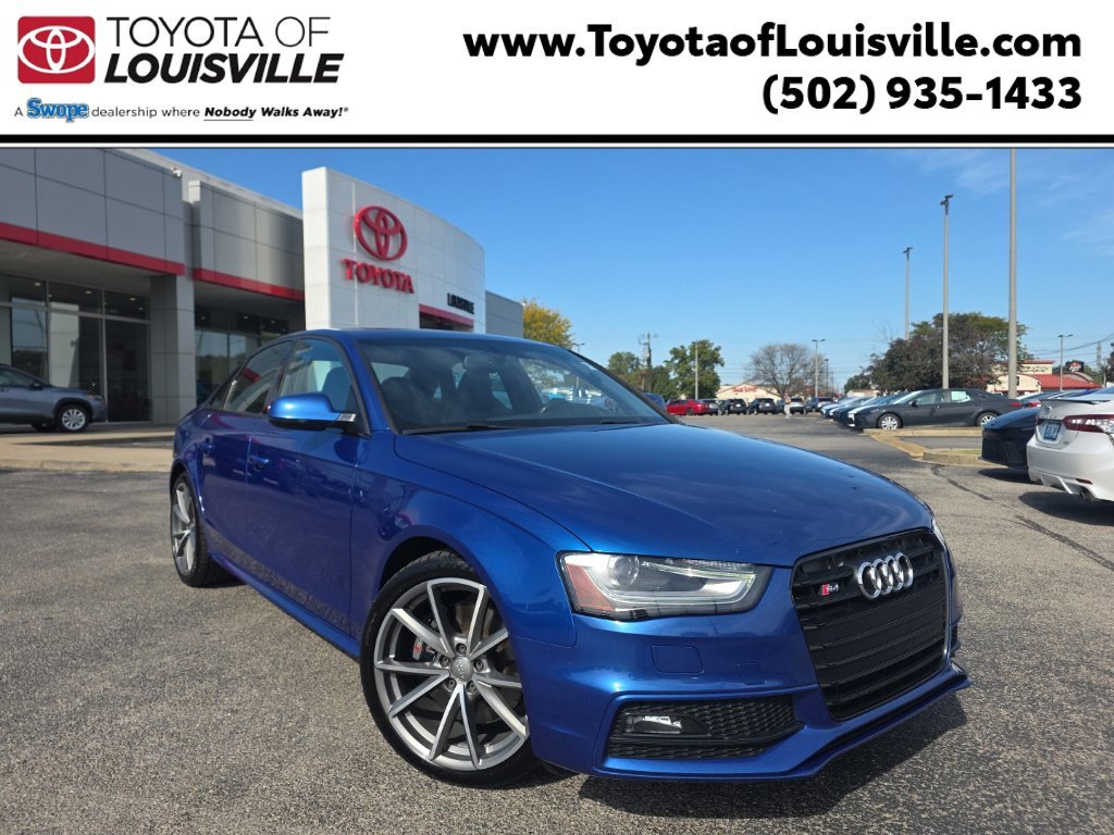 Used 2015 Blue Audi 3.0T Premium Plus image 1