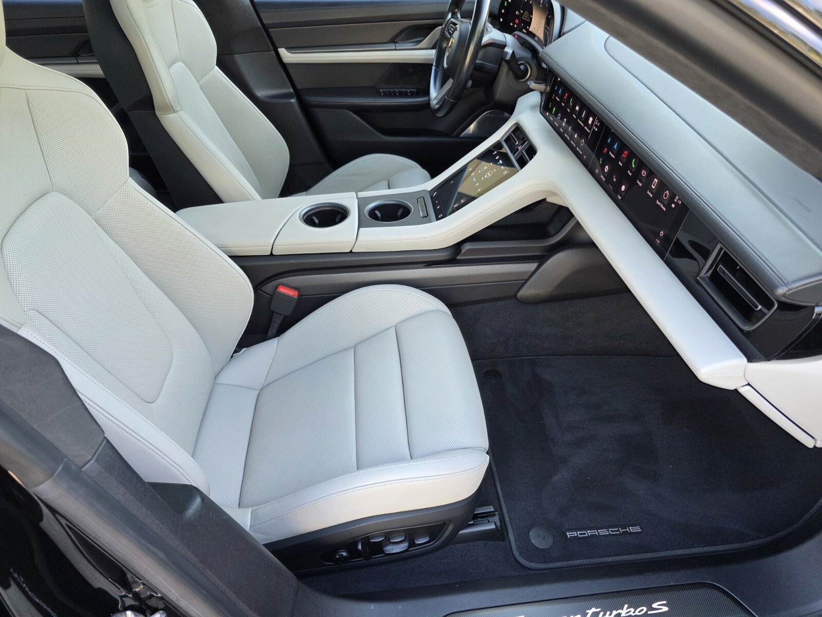 Used 2021 Black Porsche Turbo S image 3