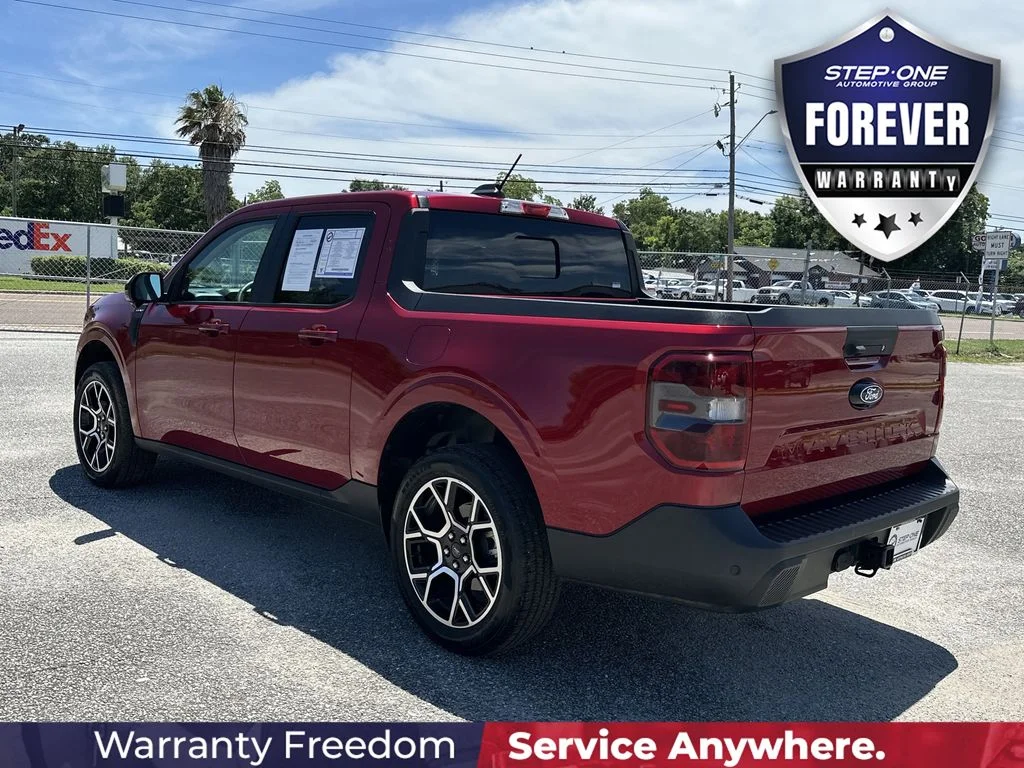 Used 2025 Red Ford Lariat image 5