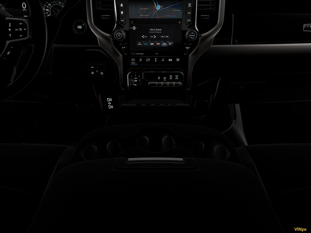 New 2026 Diamond Black Crystal Pearl-Coat Exterior Paint RAM Big Horn image 7